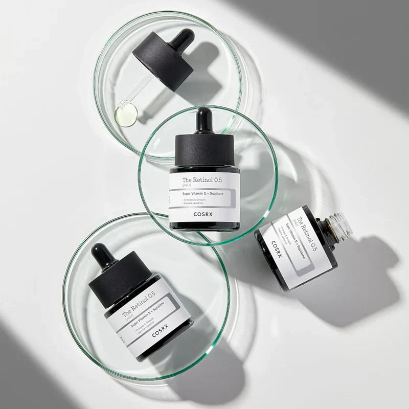 COSRX The Retinol 0.5 Oil Super Vitamin E + Squalane