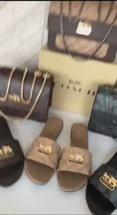 CC Combo Slippers + Bag