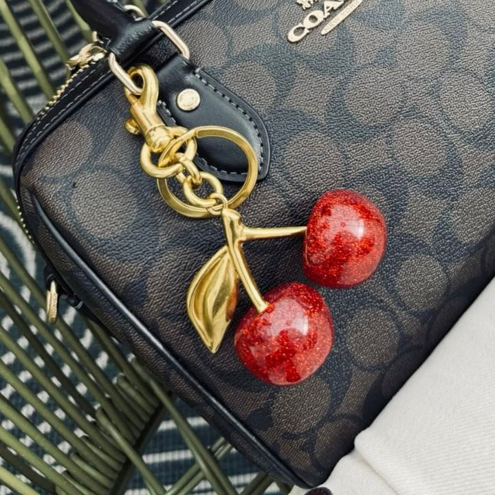 Cherry Bag Charm