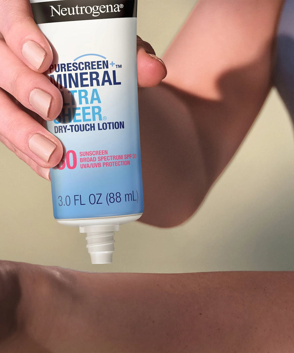 Neutrogena Mineral Ultra Sheer Dry Touch Lotion sunscreen spf 30 - Classy Touch Pk