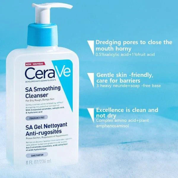 CeraVe SA Smoothing Cleanser