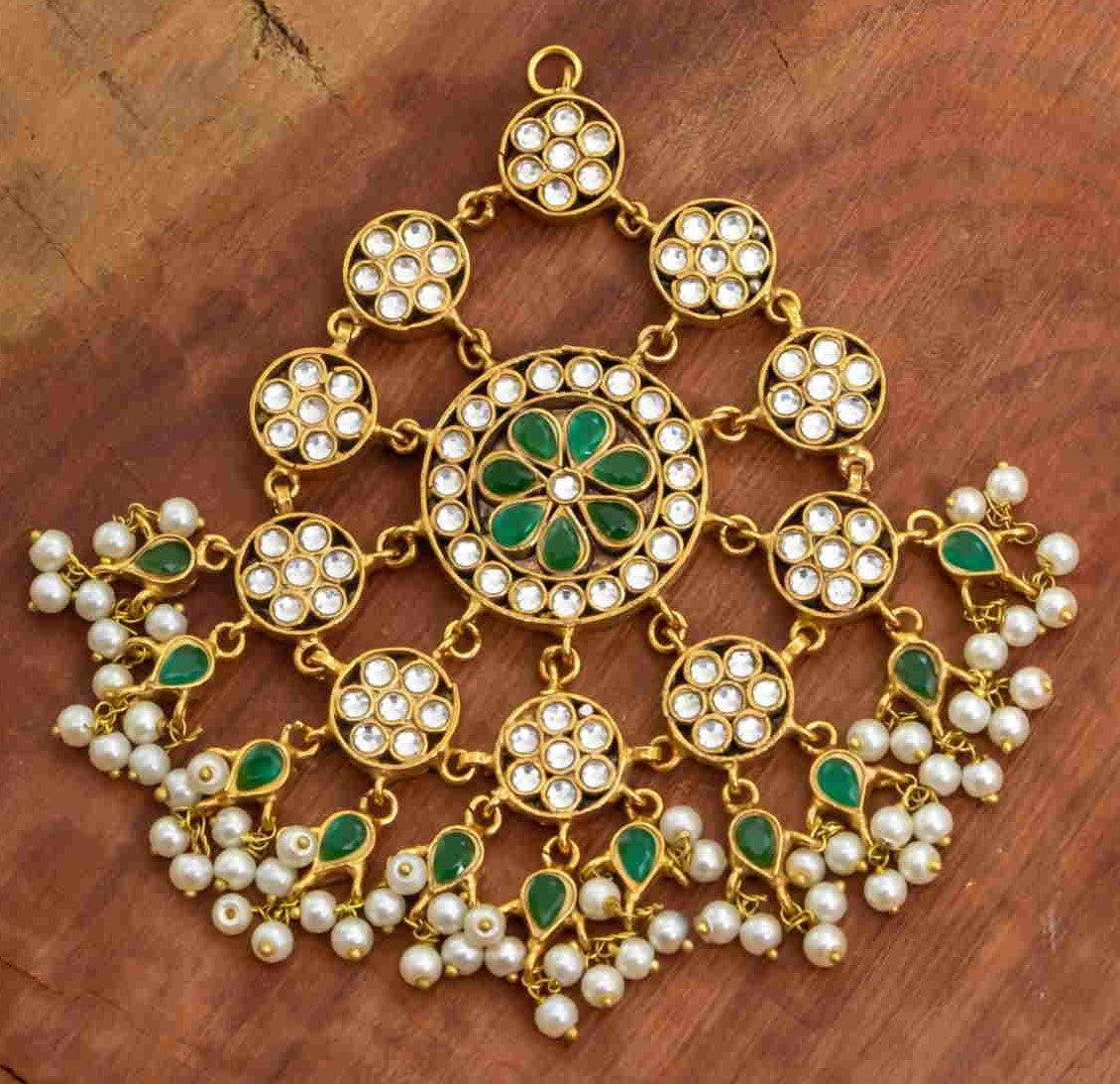 Jhumar Design Gold