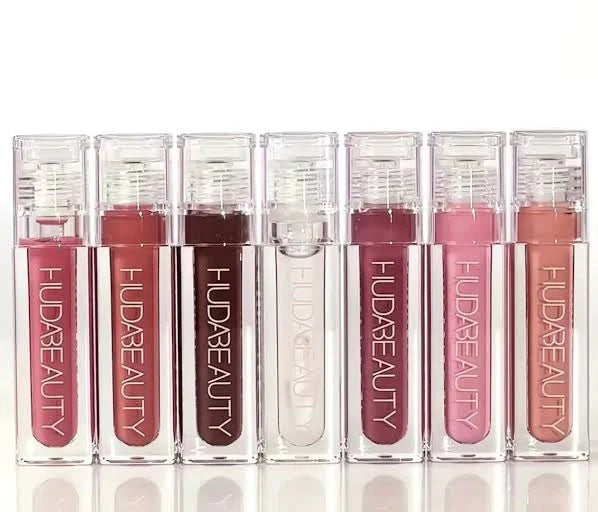 HUDA BEAUTY FAUX FILLER EXTRA SHINE LIP GLOSS