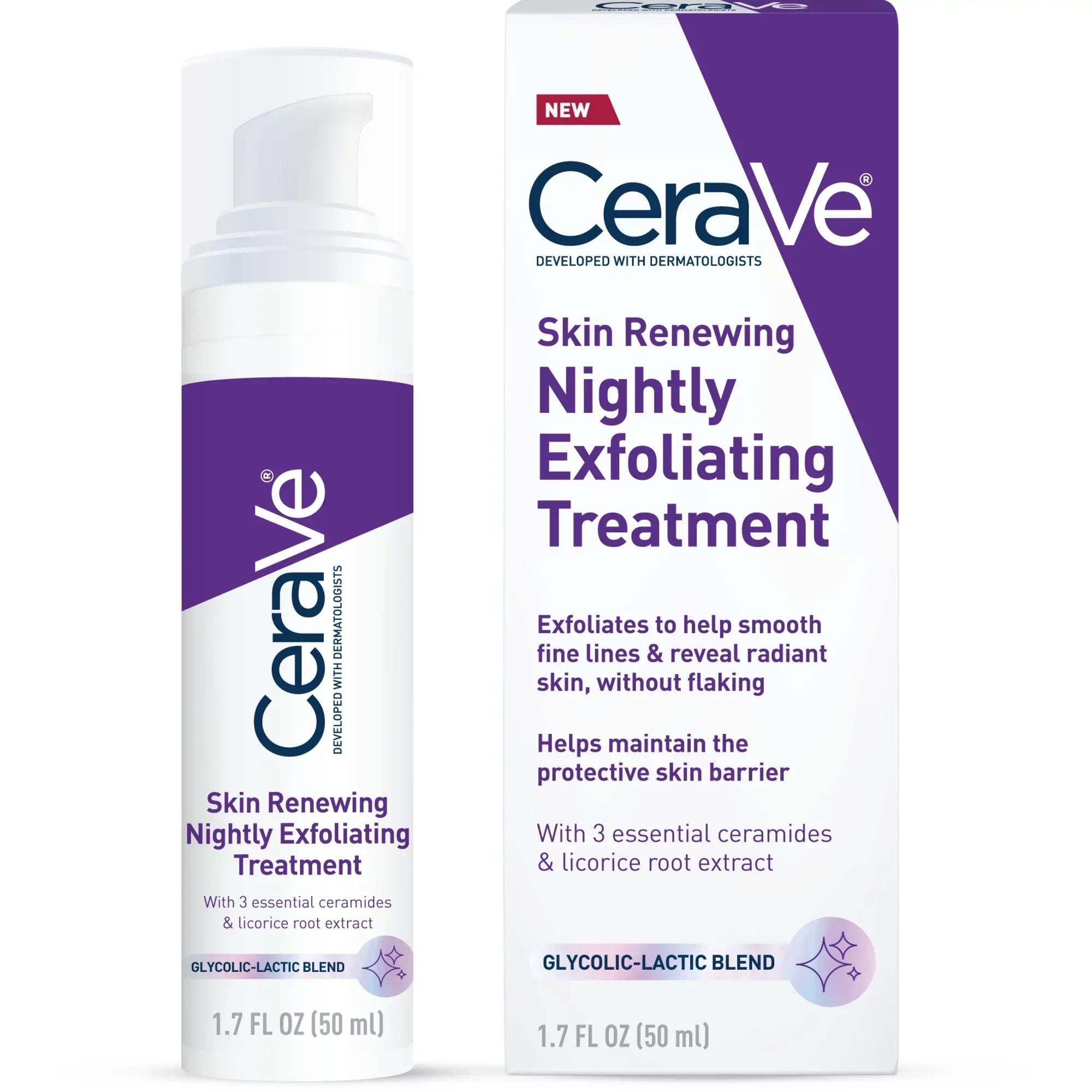 Cerave Skin Renewing Nightly Exfoliating Treatment - Classy Touch Pk