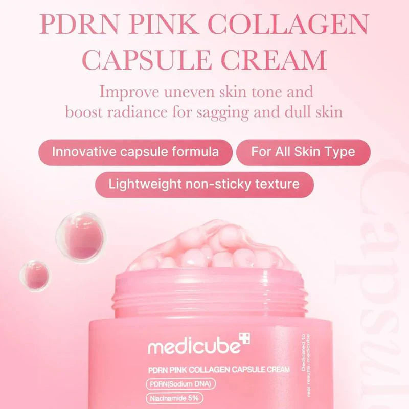Medicube PDRN Pink Collagen Capsule Cream 55g