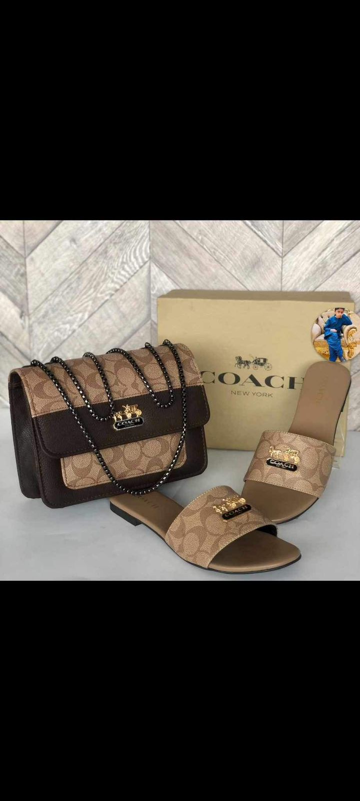 CC Combo Slippers + Bag