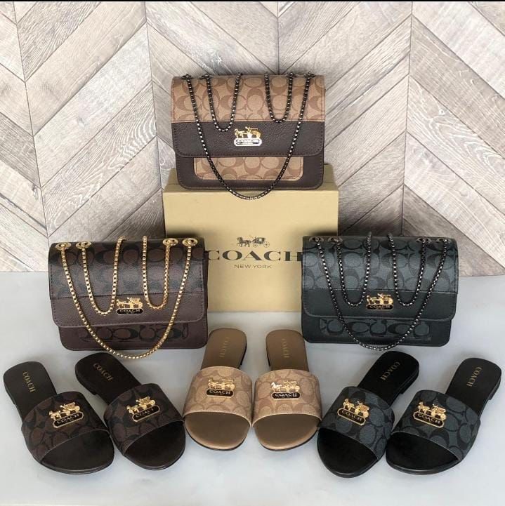 CC Combo Slippers + Bag