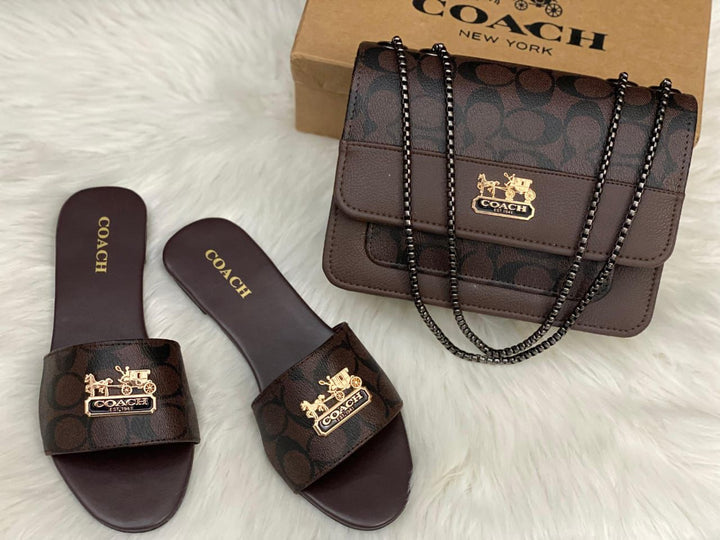 CC Combo Slippers + Bag