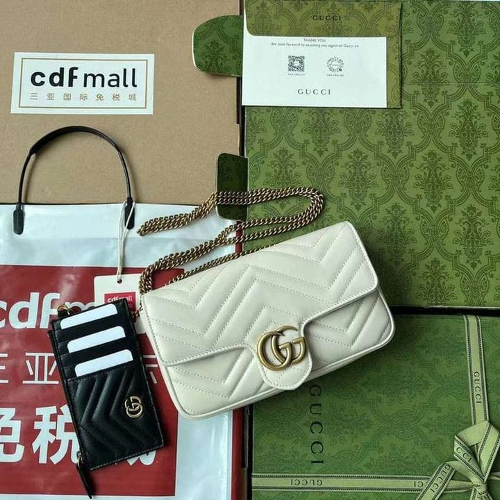 GG CROSSBODY BAG WITH CARD HOLDER