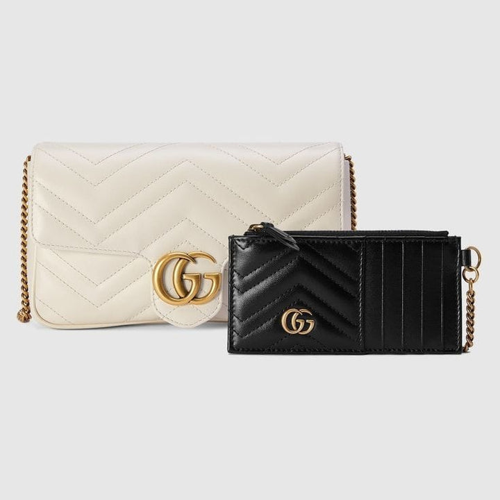 GG CROSSBODY BAG WITH CARD HOLDER