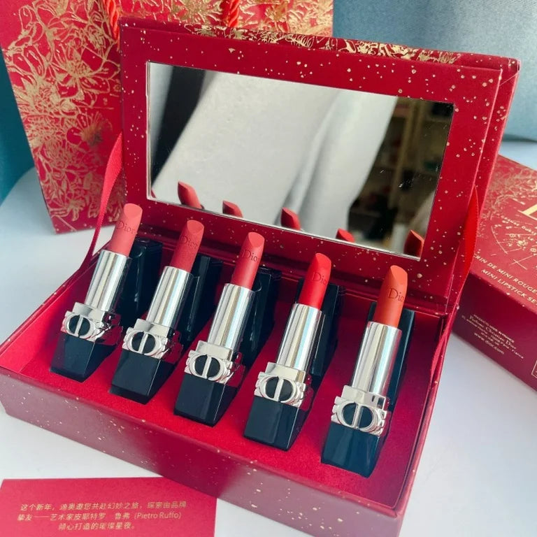 ✨ Rouge Dior Lipstick Set – Timeless Elegance in Every Shade ✨