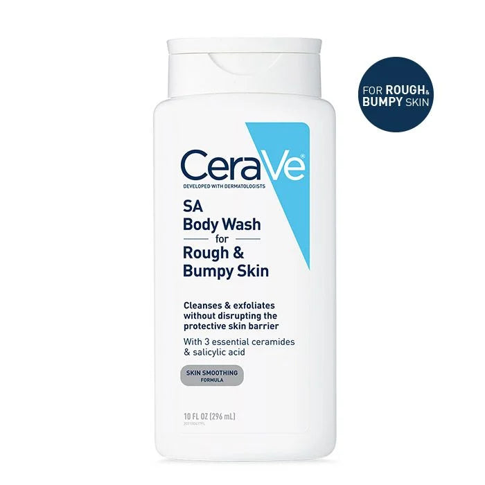 CeraVe SA Body Wash for Rough & Bumpy Skin - 296 ml